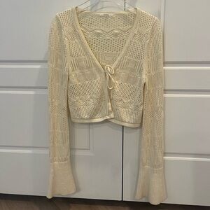Tularosa Cropped Cardigan
